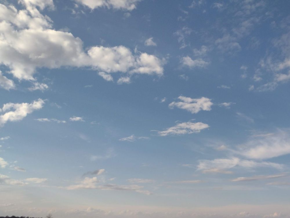 Watching the clouds